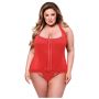 BACI BUSTIER  RED, 1X/2X - 3