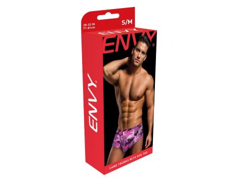 ENVY CAMO TRUCKS WITH DOG TAG PINK, S/M - 3
