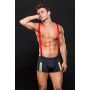 FIREMAN COSTUME 2PCS M/L - 2
