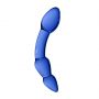 Szklane dildo Chrystalino Superior niebieskie 18 cm - 4