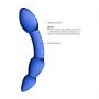 Szklane dildo Chrystalino Superior niebieskie 18 cm - 8