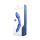 Szklane dildo Chrystalino Superior niebieskie 18 cm