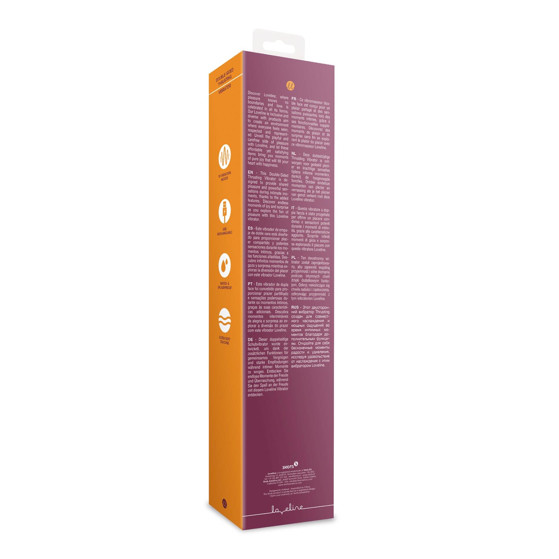 Double-Sided Thrusting Vibrator