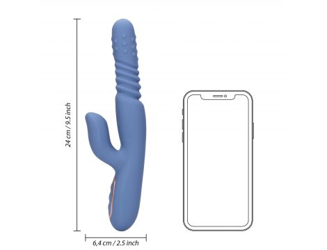 Rotating Beads and Thrusting Rabbit Vibrator - 8