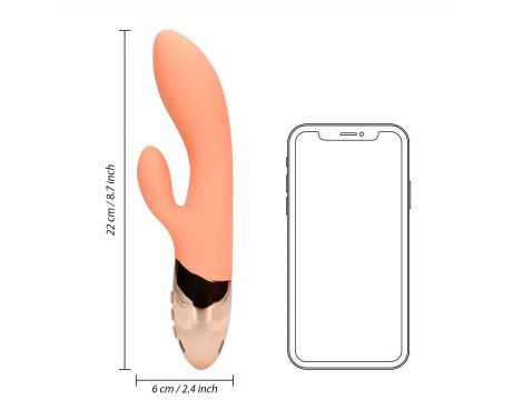 Ultra Soft Silicone Rabbit Vibrator - 7