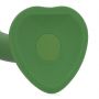 Małe wibrujące dildo silikonowe Loveline leśnozielone 16,5 cm - 7