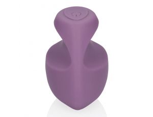 Wibrator na palec Loveline silikonowy fioletowy 3,5 cm