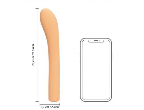 Wibrator G-Spot Brzoskwiniowy - 8
