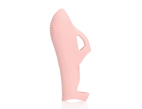 Silicone Finger Vibrator - Touch of Pink - 11