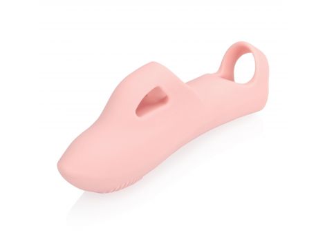 Silicone Finger Vibrator - Touch of Pink - 7
