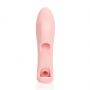 Silicone Finger Vibrator - Touch of Pink - 10