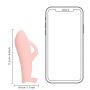 Silicone Finger Vibrator - Touch of Pink - 13