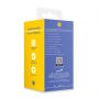 Wibrator silikonowy heksagonalny Loveline niebieski 7,2 cm - 2