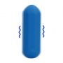 Wibrator silikonowy heksagonalny Loveline niebieski 7,2 cm - 8