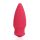 Wibrator stożkowy bullet Loveline silikonowy czerwony 7,7 cm