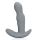 Silikonowy rotacyjny stymulator prostaty Loveline szary z pilotem 13 cm