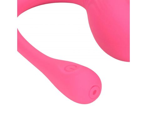 Wibrator punktu G z pilotem Loveline silikonowy różowy 24cm - 5