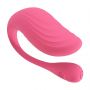 Wibrator punktu G z pilotem Loveline silikonowy różowy 24cm - 3