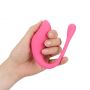 Wibrator punktu G z pilotem Loveline silikonowy różowy 24cm - 8