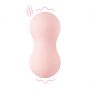 Masażer wibrujący z podgrzewaniem Loveline różowy 17 cm - 3