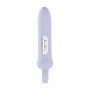 Wibrator z silikonową pętlą Loveline lawendowy 12,6 cm - 4