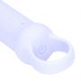 Wibrator z silikonową pętlą Loveline lawendowy 12,6 cm - 8
