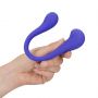Dwustronny wibrator silikonowy giętki Loveline z pilotem fioletowy 23 cm - 6