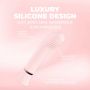 Wibrator punktu G żebrowany silikonowy Loveline Divine różowy 16 cm - 6