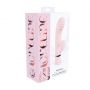Wibrator króliczek Loveline Mystique żebrowany różowy 15,9 cm - 4