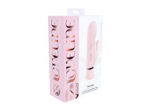 Wibrator króliczek Loveline Tendre silikonowy różowy 15,9 cm - 2