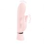 Wibrator króliczek Loveline Tendre silikonowy różowy 15,9 cm - 2