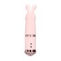 Mini wibrator króliczek Reve Loveline różowy silikonowy 11 cm - 5
