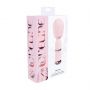 Mini masażer silikonowy Loveline Velour różowy 12 cm - 4
