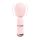 Mini masażer silikonowy Loveline Velour różowy 12 cm