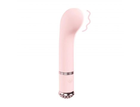 Wibrator punktu G Loveline Cherie silikonowy różowy 14 cm - 4