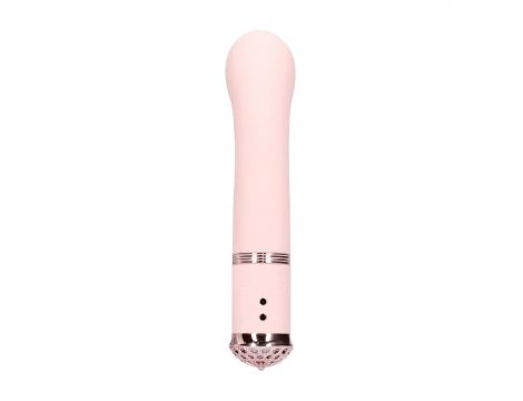 Wibrator punktu G Loveline Cherie silikonowy różowy 14 cm - 2