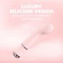 Wibrator punktu G Loveline Cherie silikonowy różowy 14 cm - 6
