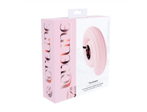 Wibrator wirujący Tourner Loveline różowy 11,8 cm
