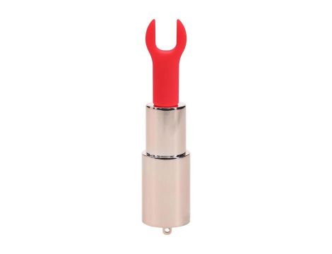 Angel - Lipstick Vibrator with 4 Attachments - Pink - 3