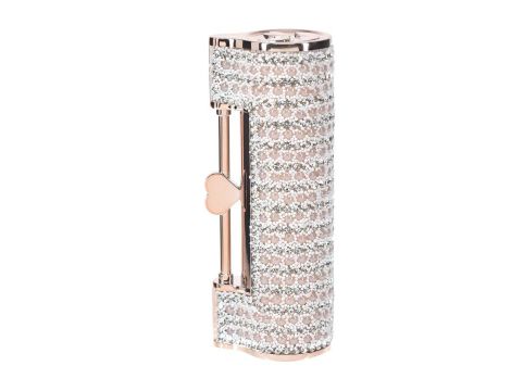 Angel - Lipstick Vibrator with 4 Attachments - Pink - 5