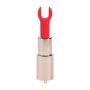 Angel - Lipstick Vibrator with 4 Attachments - Pink - 4
