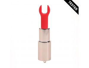 Angel - Lipstick Vibrator with 4 Attachments - Pink - Tester