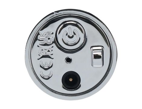 Mini wibrator pomadka Loveline zielony z 4 końcówkami USB - 7