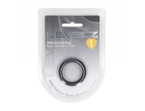 Pierścień silikonowy Levelz czarny S 30 mm - 3