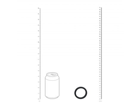 Pierścień erekcyjny silikonowy Levelz L 42 mm czarny - 6
