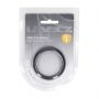 Pierścień erekcyjny silikonowy Levelz L 42 mm czarny - 3