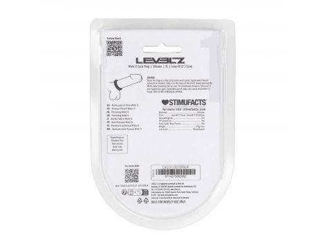 Pierścień erekcyjny silikonowy Levelz XL czarny 50 mm