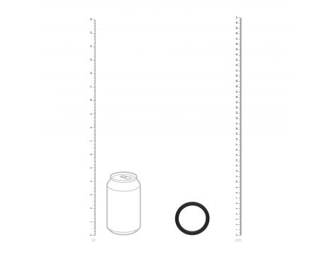 Pierścień erekcyjny silikonowy Levelz XL czarny 50 mm - 5