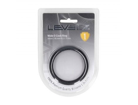Pierścień erekcyjny silikonowy Levelz XXL 55mm czarny - 5