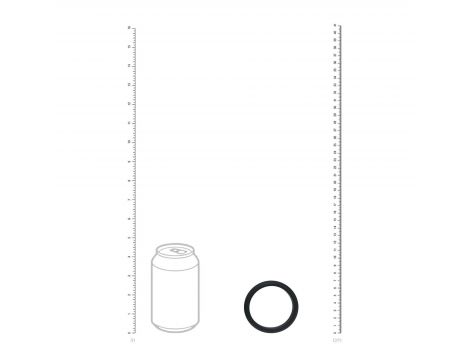 Pierścień erekcyjny silikonowy Levelz XXL 55mm czarny - 3
